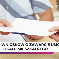 Nabór wniosków o zawarcie umowy najmu lokalu mieszkalnego