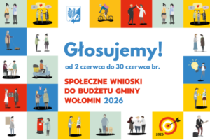 Rusza głosowanie na Społeczne Wnioski do budżetu Gminy Wołomin na rok 2026