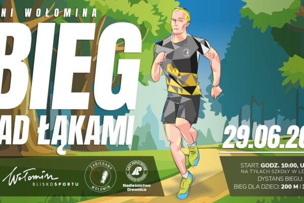 Bieg nad Łąkami plakat