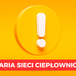 Awaria sieci ciepłowniczej na os. Niepodległości