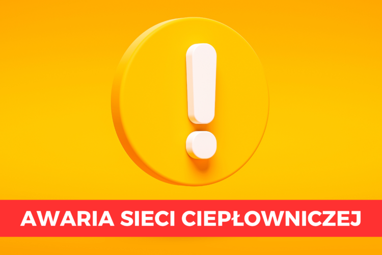 Awaria sieci ciepłowniczej na os. Niepodległości