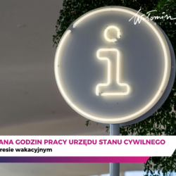 Zmiana godzin pracy Urzędu Stanu Cywilnego w okresie wakacyjnym