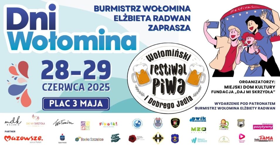 plakat Dni Wołomina