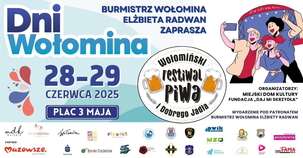 plakat Dni Wołomina