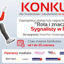 “Sygnalista - ważna rola” - ogólnopolski konkurs edukacyjny