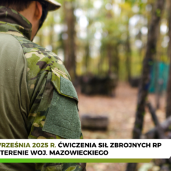 Ćwiczenia wojskowe – wzmożony ruch pojazdów wojskowych 4 września