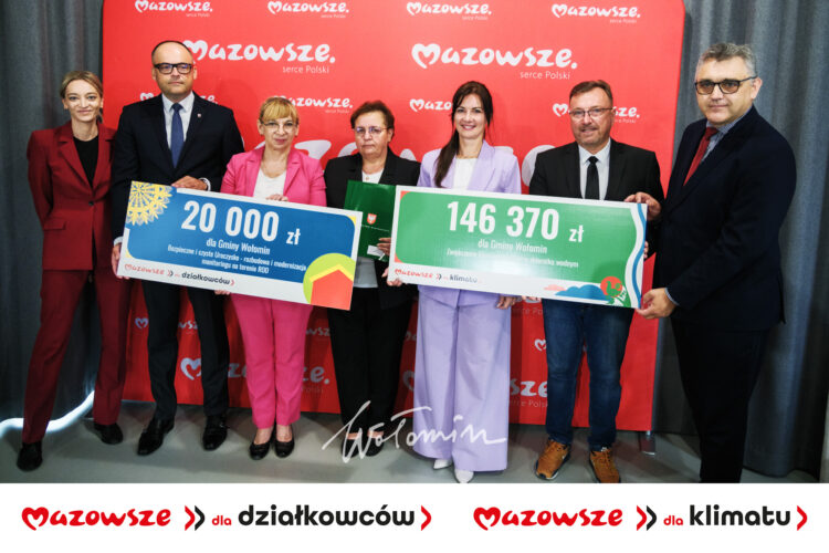 Wołomin inwestuje w ekologię i bezpieczeństwo z pomocą Mazowsza