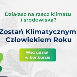 Konkurs Klimatyczny Człowiek Roku 2025