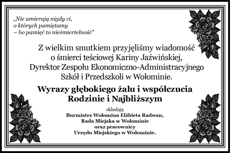 kondolencje