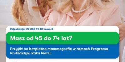 Bezpłatna mammografia w Wołominie Bezpłatna mammografia w Wołominie