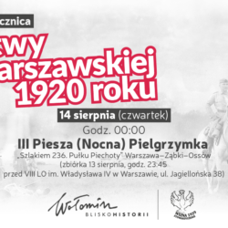 Obchody 105. rocznicy Bitwy Warszawskiej w Ossowie