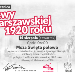 Msza Święta polowa w Ossowie