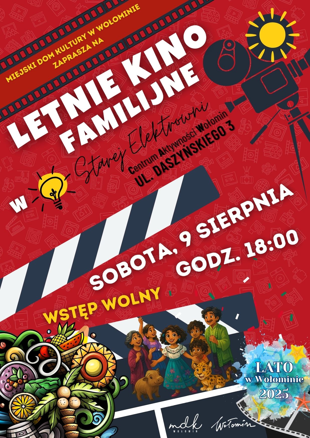 plakat kino letnie