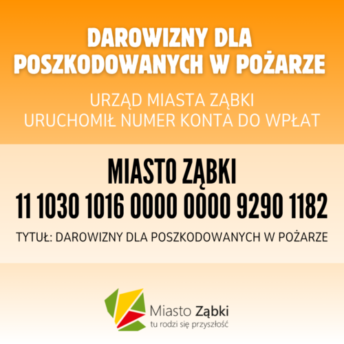Pomoc dla poszkodowanych w pożarze w Ząbkach – dołącz do zbiórki!