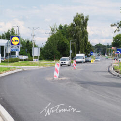 DW 634: finał robót na ul. Szosa Jadowska, ruszają prace na al. Niepodległości