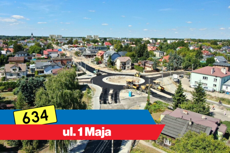 Zmiany w organizacji ruchu na DW634 od 29 sierpnia