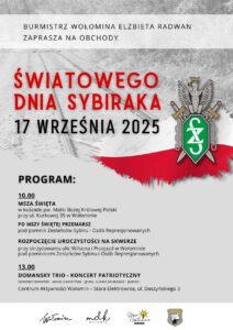 Plakat Światowy Dzień Sybiraka 