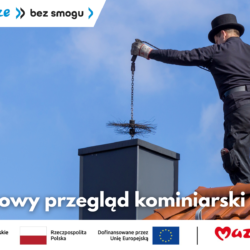 Darmowe przeglądy kominiarskie dla mieszkańców gminy Wołomin