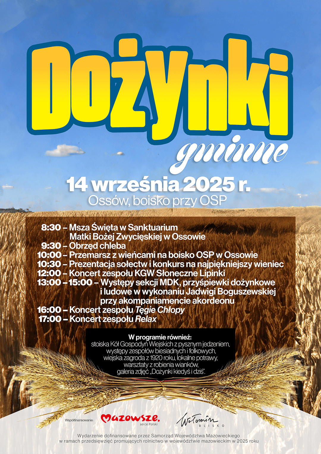 dożynki gminne 2025