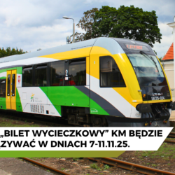Podróżuj z Biletem Wycieczkowym KM podczas długiego weekendu listopadowego
