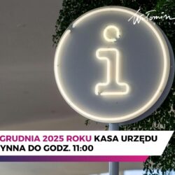 31 grudnia kasa Urzędu Miejskiego będzie czynna krócej