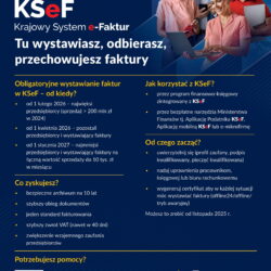Krajowy System e-Faktur (KSeF ) - materiały informacyjne