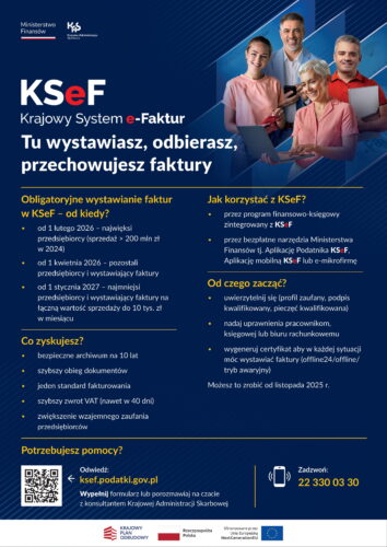 Krajowy System e-Faktur (KSeF ) - materiały informacyjne