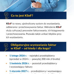 Krajowy System e-Faktur (KSeF ) – materiały informacyjne