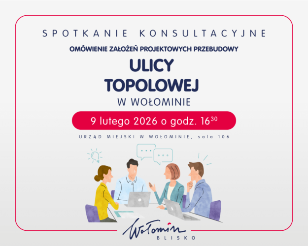 Zaproszenie na spotkanie konsultacyjne dla mieszkańc&oacute;w ul. Topolowej
