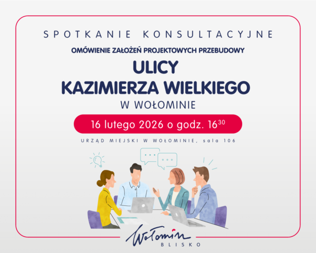 Zaproszenie na spotkanie konsultacyjne dla mieszkańc&oacute;w ul. Kazimierza Wielkiego