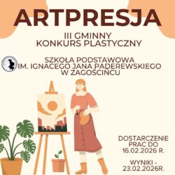 III Gminny Konkurs Plastyczny „ArtPresja”