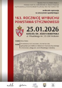 Plakat powstanie styczniowe