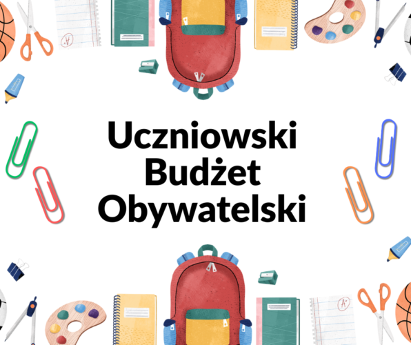 IV edycja Uczniowskiego Budżetu Obywatelskiego!