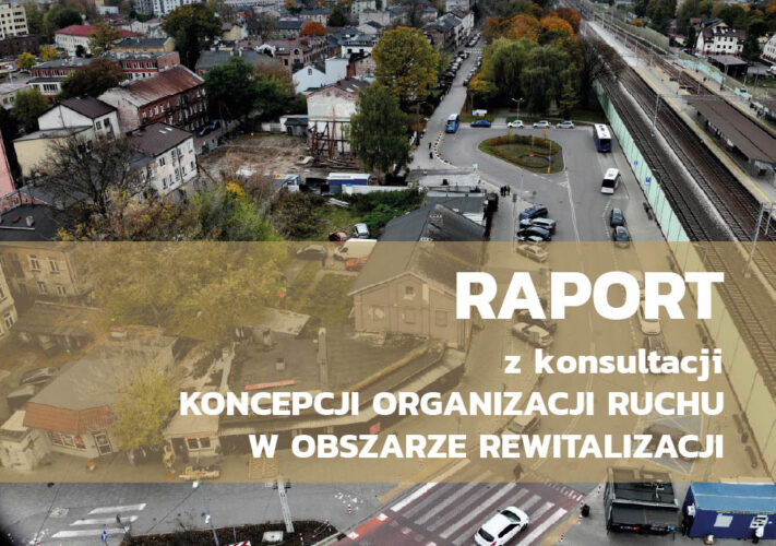Raport z konsultacji koncepcji organizacji ruchu dla obszaru rewitalizacji w Wołominie