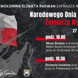 Obchody Narodowego Dnia Pamięci Żołnierzy Wyklętych w Wołominie