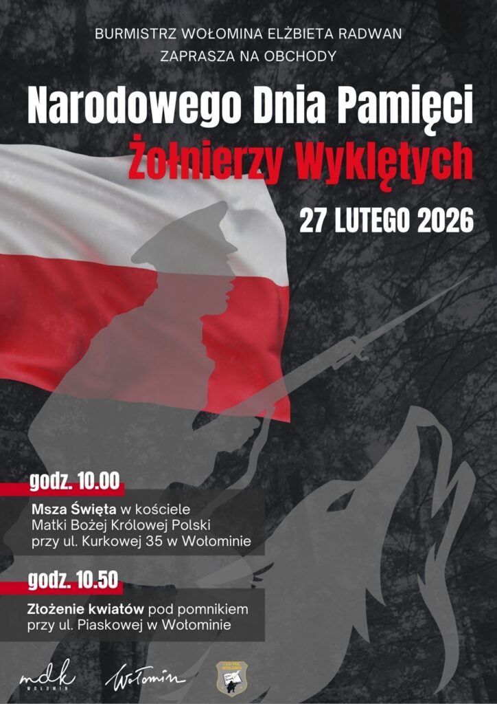 Obchody Narodowego Dnia Pamięci Żołnierzy Wyklętych w Wołominie