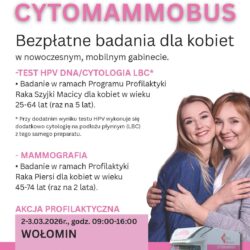 Bezpłatne badania profilaktyczne dla kobiet