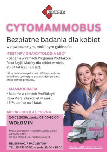 Bezpłatne badania profilaktyczne dla kobiet