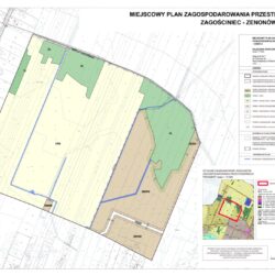 Konsultacje społeczne projektu miejscowego planu zagospodarowania przestrzennego Zagościniec - Zenonów - część A
