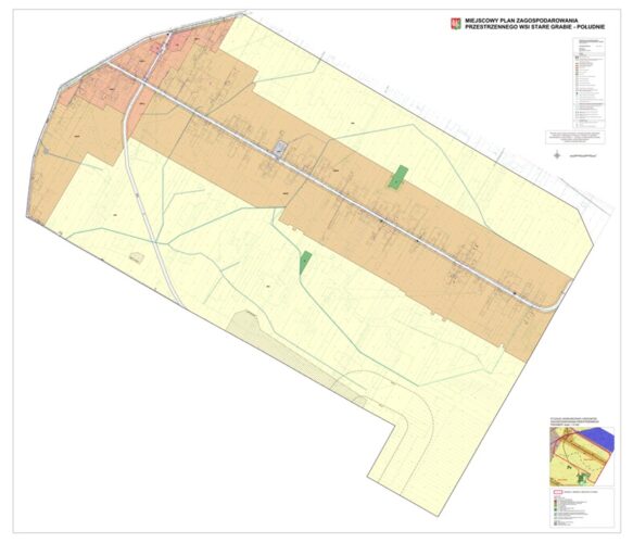 Konsultacje społeczne projektu miejscowego planu zagospodarowania przestrzennego Stare Grabie - południe