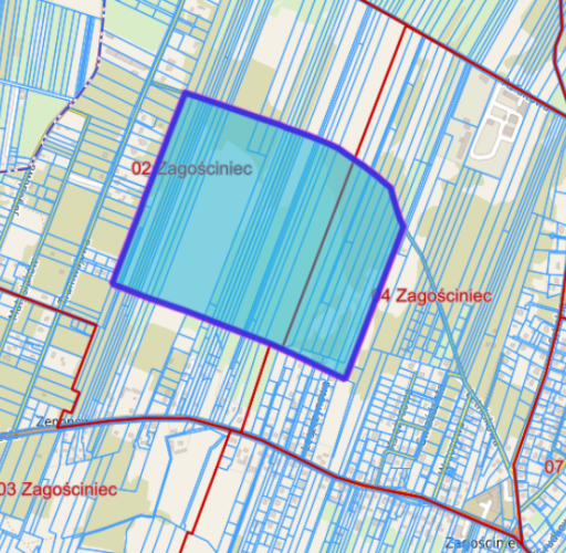 Ogłoszenie o rozpoczęciu konsultacji społecznych projektu mpzp Zagościniec - Zenon&oacute;w - część A