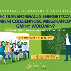 Spotkanie edukacyjne z ekspertami - transformacja energetyczna