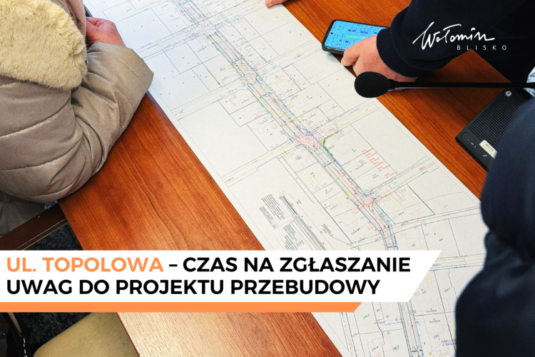 Ul. Topolowa &ndash; trwa zbieranie uwag do projektu przebudowy