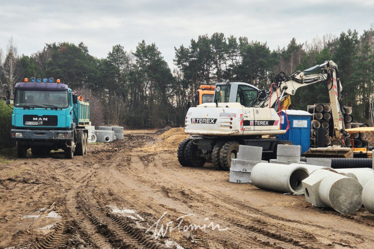 Postęp prac na ul. Kochanowskiego