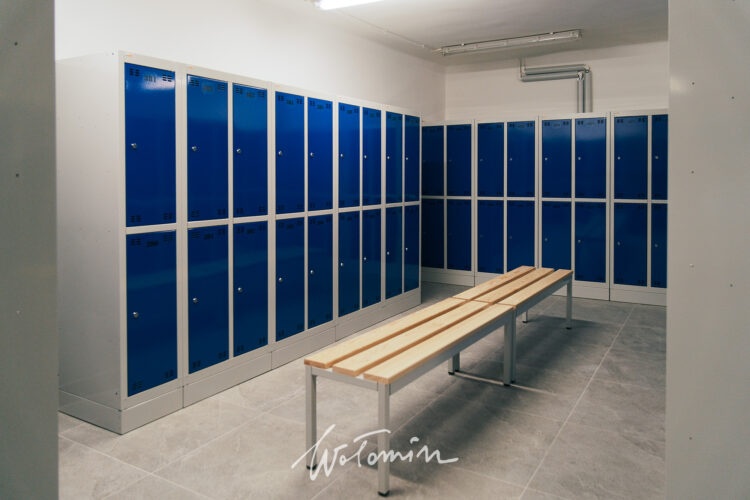 Nowe szatnie w Sportowej Szkole Podstawowej nr 5 w Wołominie