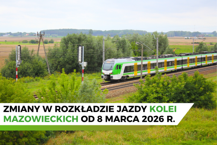 Zmiany w rozkładzie jazdy KM od 8 marca 2026 r.