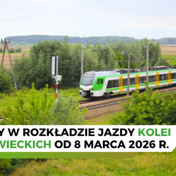 Zmiany w rozkładzie jazdy KM od 8 marca 2026 r.