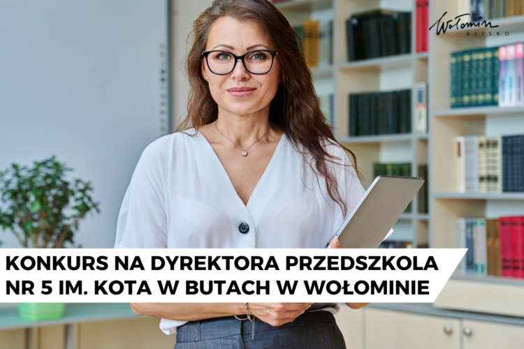 Konkurs na dyrektora Przedszkola nr 5 im. Kota w butach w Wołominie