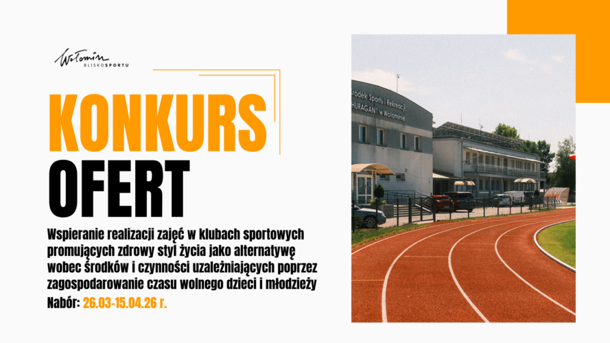 Nab&oacute;r ofert na realizację zajęć w klubach sportowych. Zapraszamy na spotkanie informacyjne