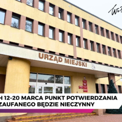 12–20 marca 2026 roku punkt potwierdzania profilu zaufanego będzie nieczynny